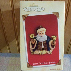 Jolly Old Kris Jingle Hallmark Ornament
